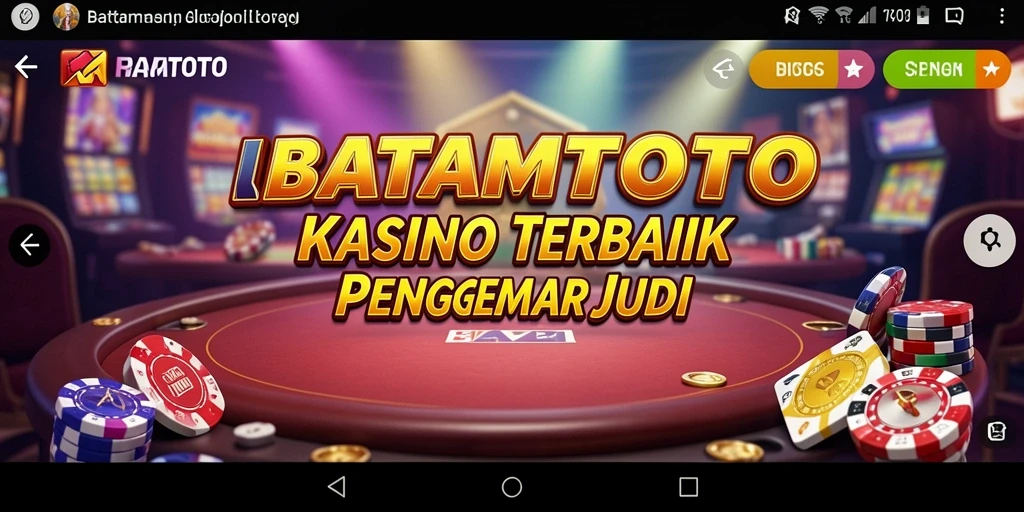 Tampilan gameplay menarik dan seru dari BATAMTOTO.