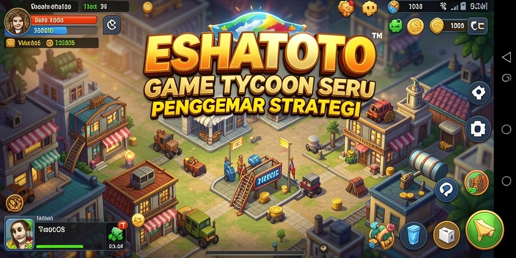 Tampilan gameplay ESHATOTO yang seru dan strategis.
