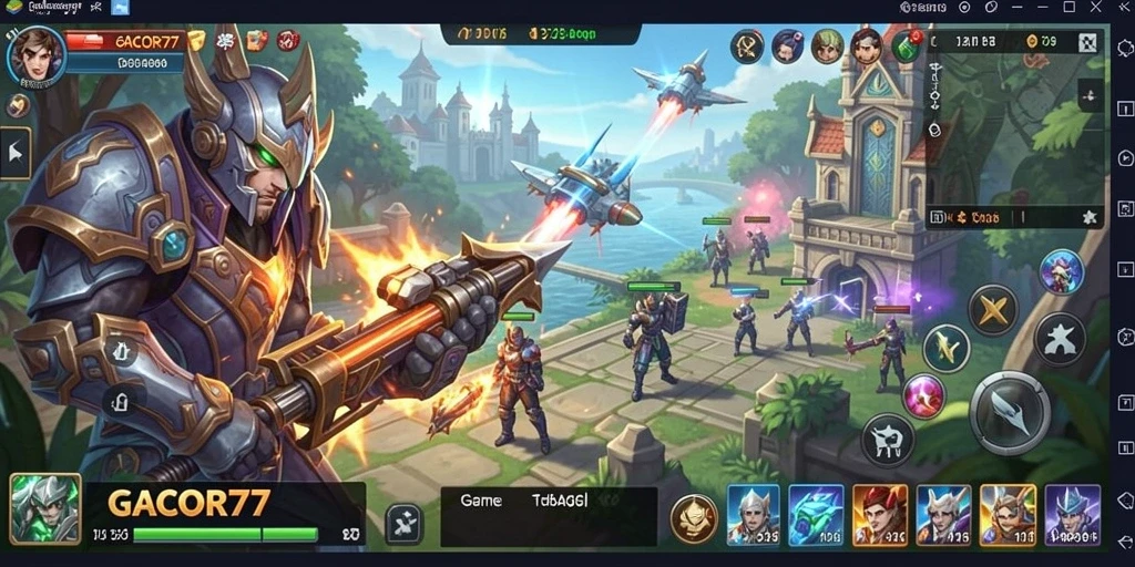 Gameplay GACOR77 dengan grafis yang menawan dan strategi mendebarkan.