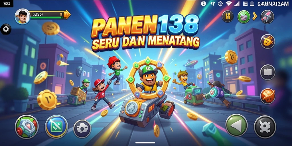 Screenshot PANEN138 menampilkan gameplay yang menarik dan penuh tantangan.