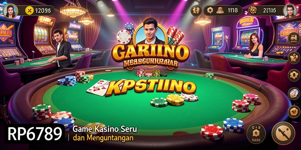 Screenshot dari gameplay seru di RP6789 yang menampilkan antusiasme permainan Kasino.