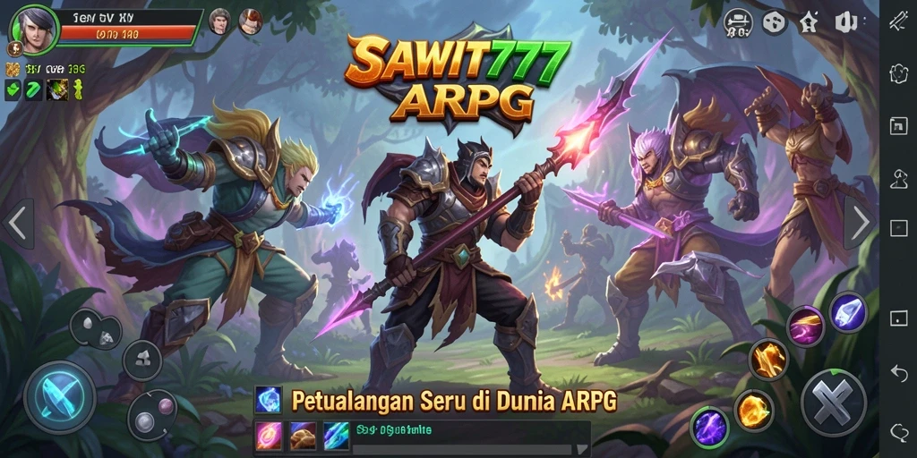Tangkapan layar gameplay SAWIT777 yang menunjukkan aksi pertempuran yang menarik.