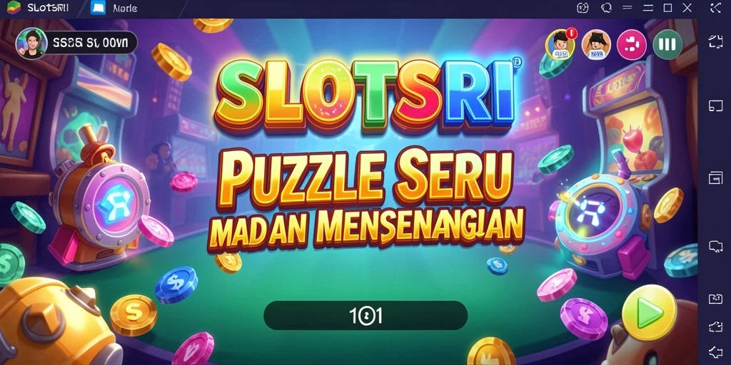 Tampilan gameplay SLOTSRI yang menarik dengan berbagai puzzle menantang.