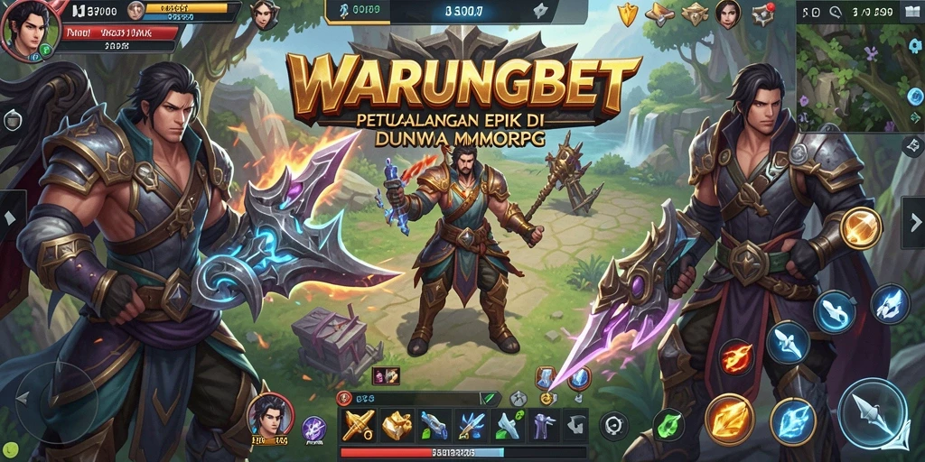 Gameplay MMORPG yang mendebarkan di dalam <strong>WARUNGBET</strong> dengan aksi seru dan grafis menawan.